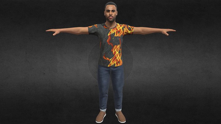 Jason Derulo Avatar 3D Model