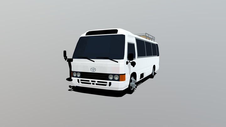 Toyota coaster g3 3D Model