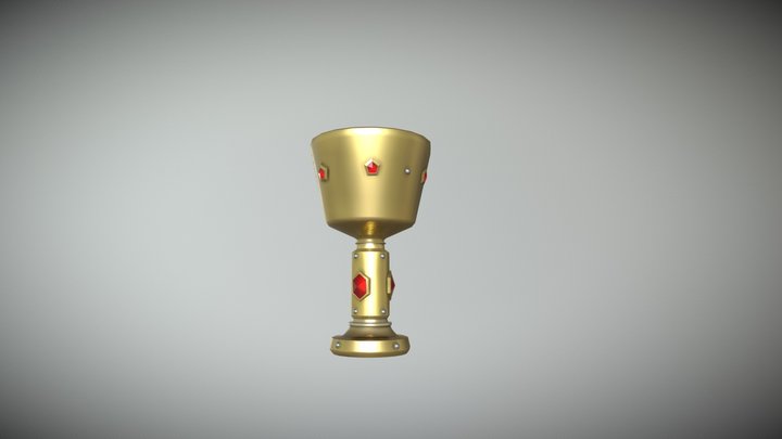 goblet medieval inspiration 3D Model