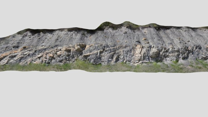 Gladstone Formation - Abraham Cove 3D Model
