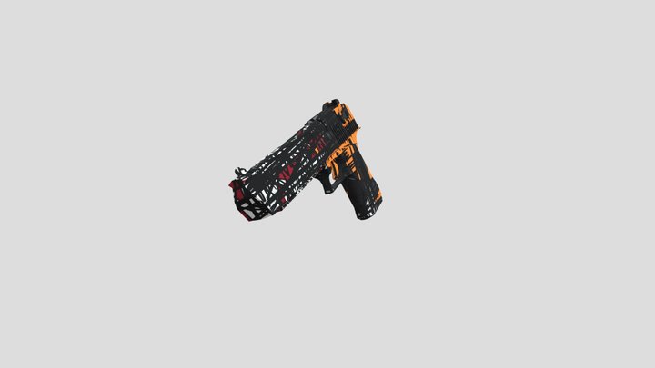 Desert_eaglasfdefuture.obj 3D Model