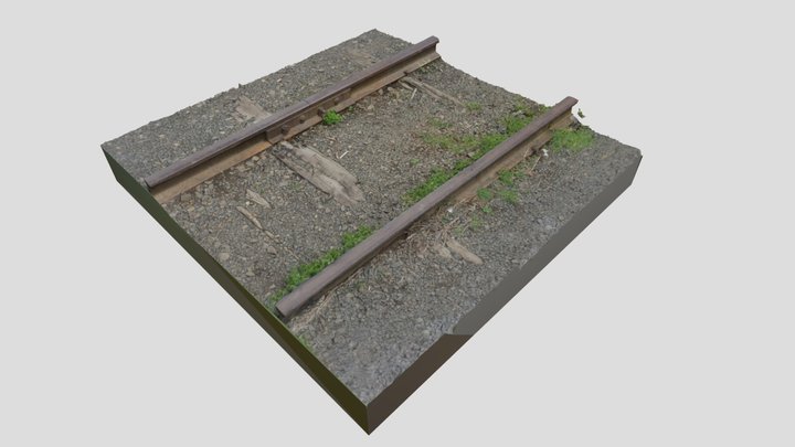 Os Trilhos 3D Model