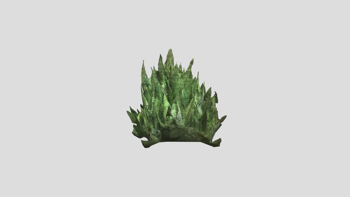 snake plant, probably 3D Model