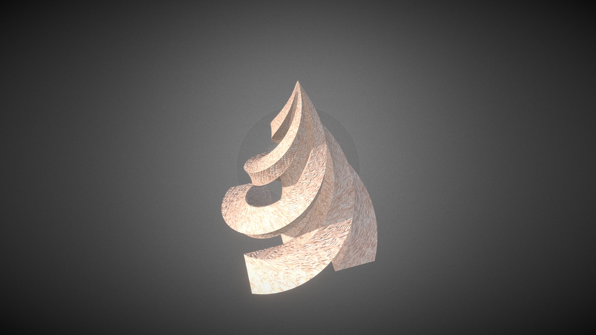 3D model Pyramid skyscraper - This is a 3D model of the Pyramid skyscraper. The 3D model is about a paper lantern with a black background.