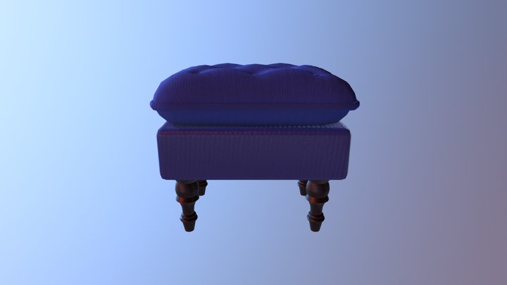 Ottoman 3D Model