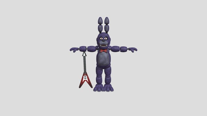 bonnie_fnaf_1 3D Model