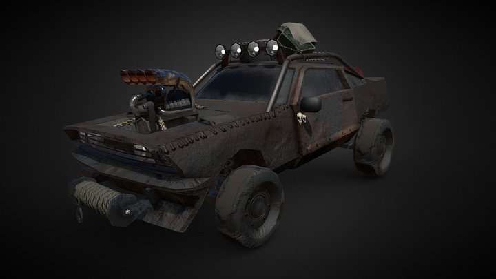 Mad Max Final 3D Model