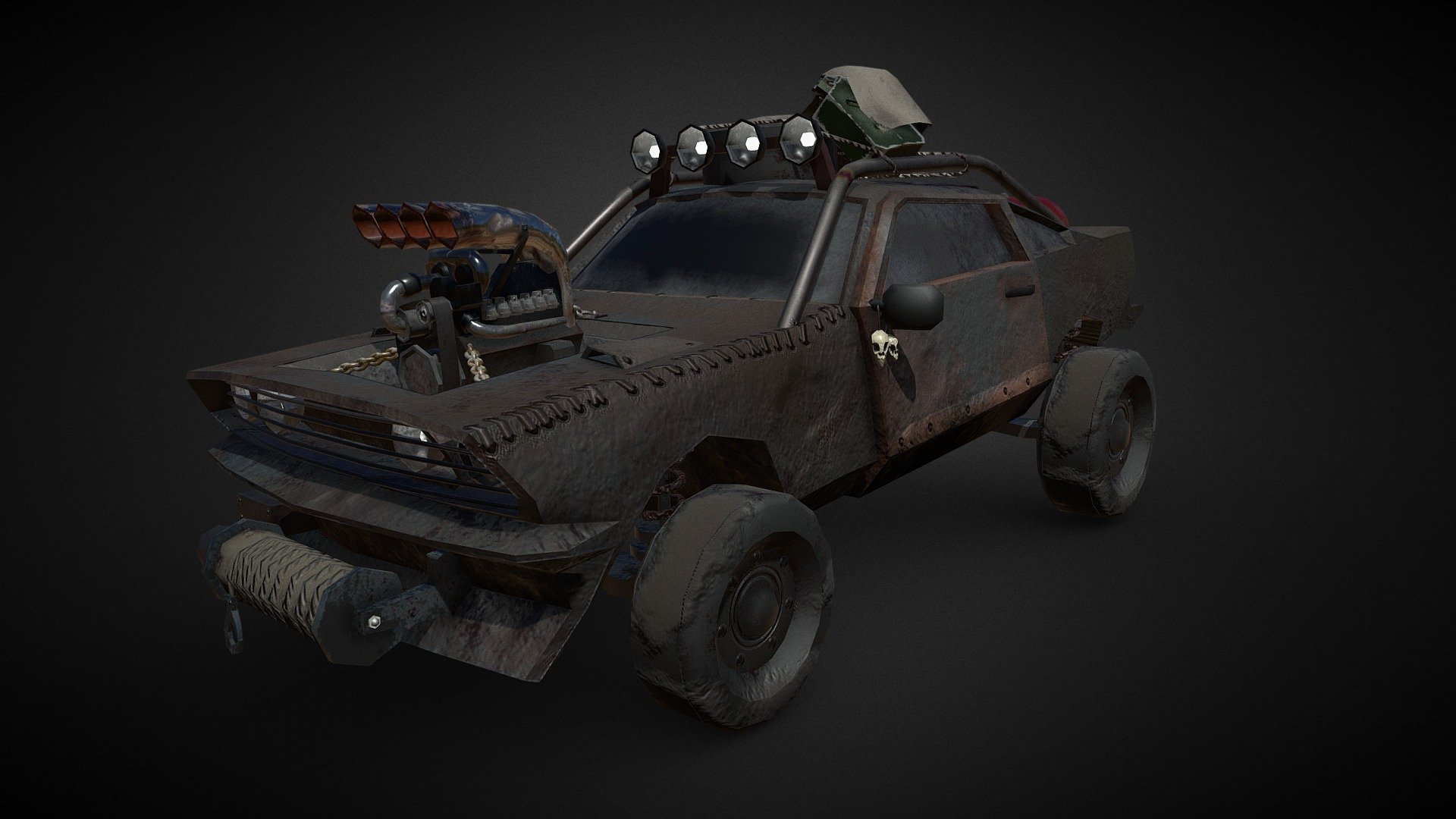 Mad Max Final - 3D model by Lapina Darya (@lapina.da) [c3538d5] - Sketchfab