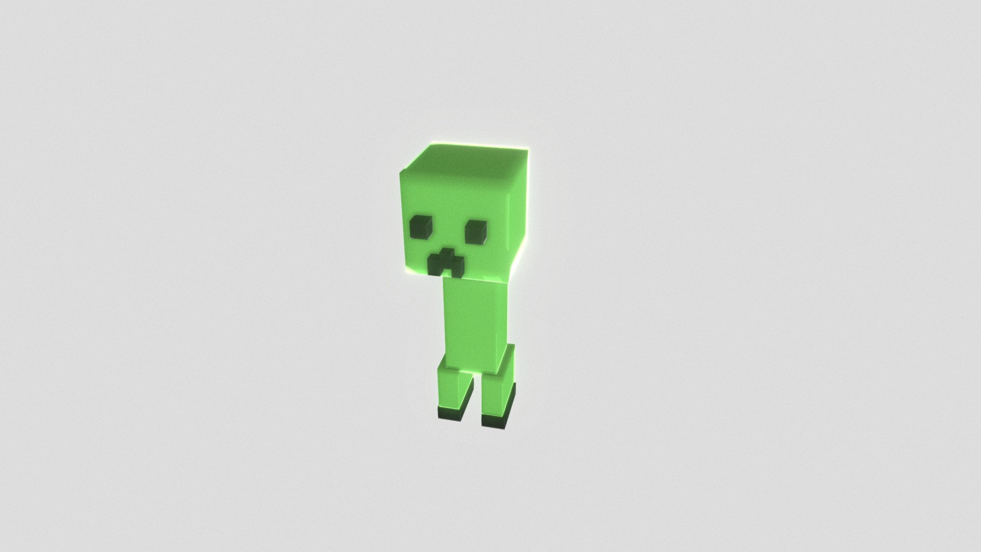 Minecraft Creeper NewerCraft the 3D Animated