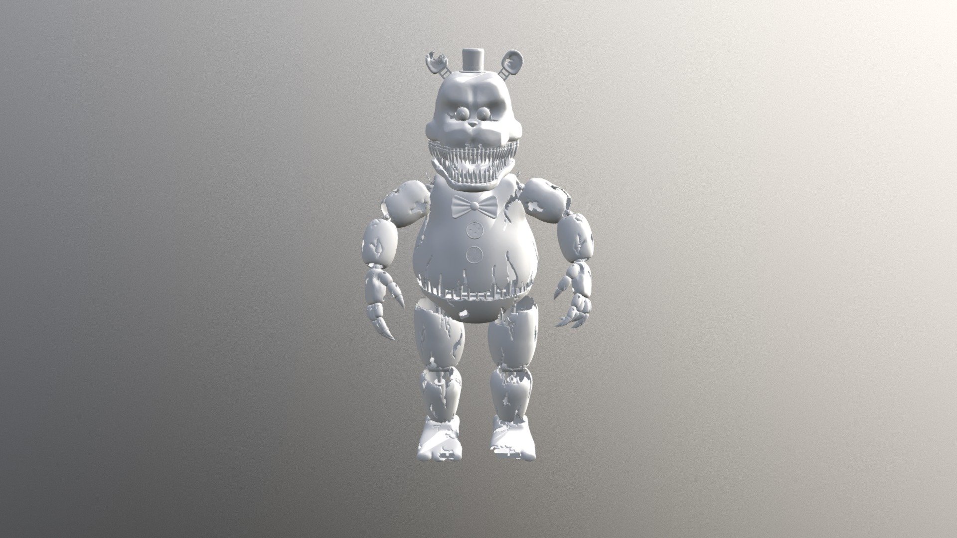 Fnaf4-fredbear 3D models - Sketchfab