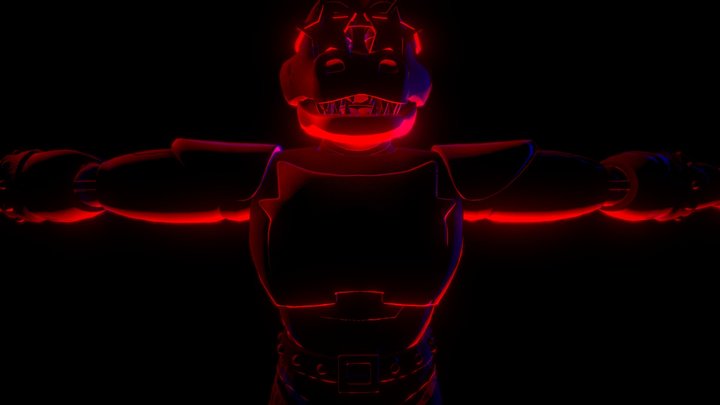 FNAF Security Breach Characters - A 3D model collection by MarshArt -  Sketchfab