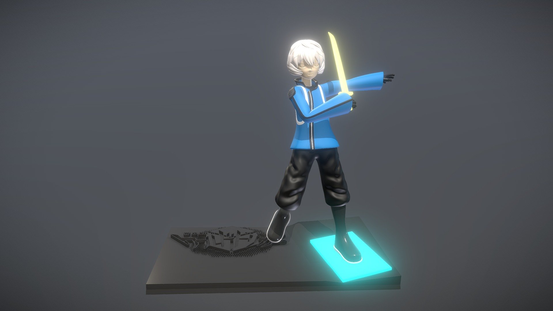 World Trigger Yuma Kuma 3D model by Nestor3D (anficyon) [c355392