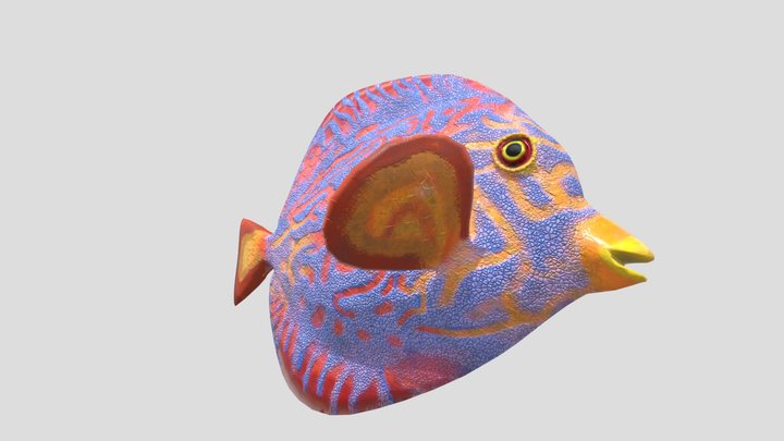 Tropical Fish 3D Model