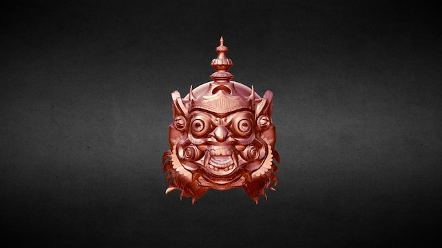 Barong - an Indonesian artifact 3D Model