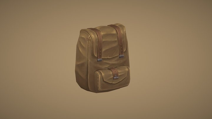 Traveler's Bag 3D Model