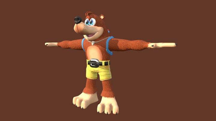 Banjo (Reimagined) 3D Model