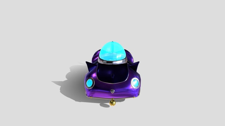 neko_car 3D Model