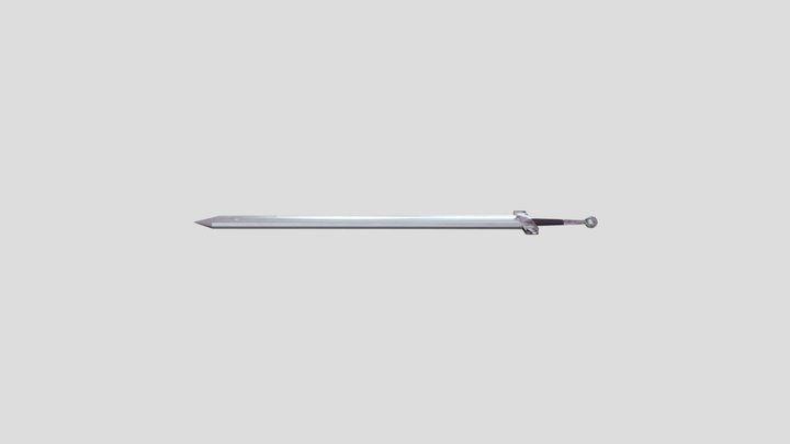 PSX sword 3D Model