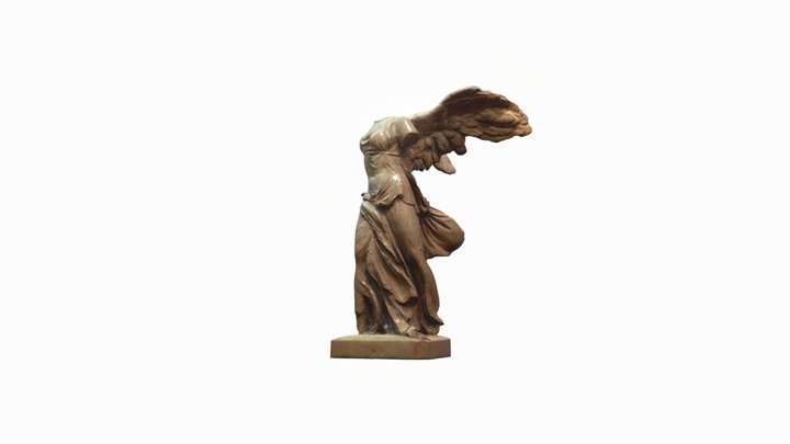 Winged Victory of Samothrace 3D Model