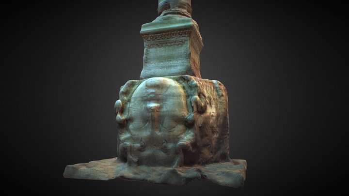 Medusa Head at Basilica Cistern 3D Model