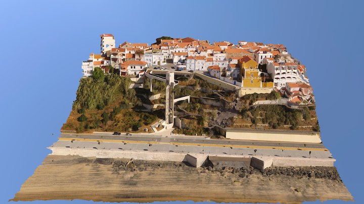 Zona Histórica de Sines 3D Model