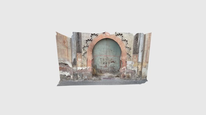 Bab from Marrakech - Badii palace 3D Model