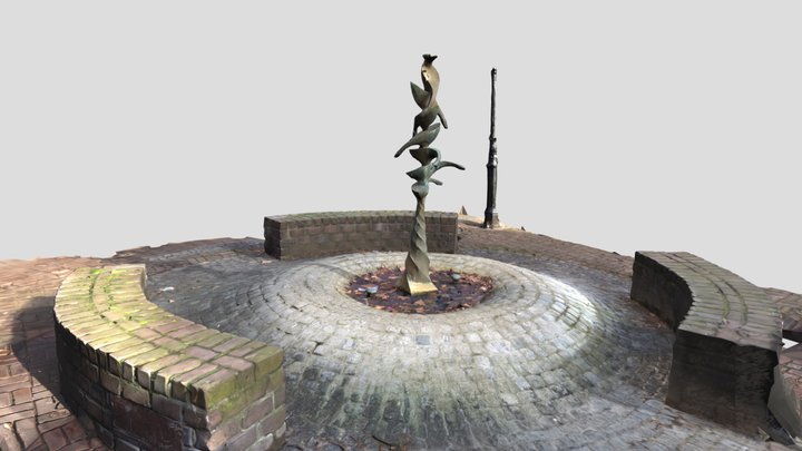 Moers Vogelbrunnen 80k 3D Model