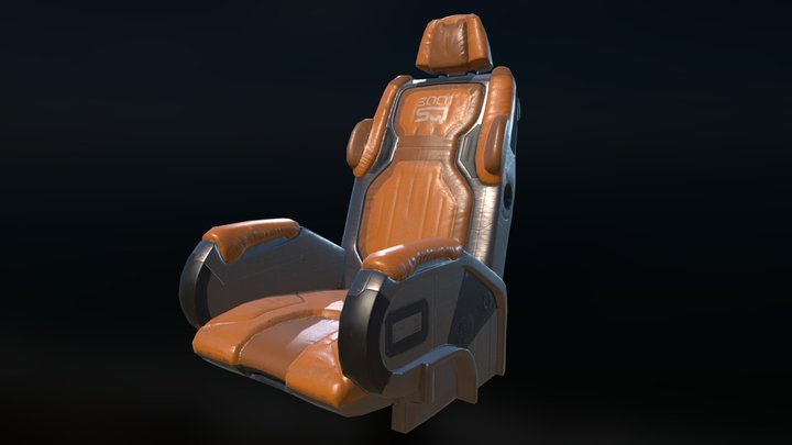 Sci Fi Chair (3001SQ) 3D Model