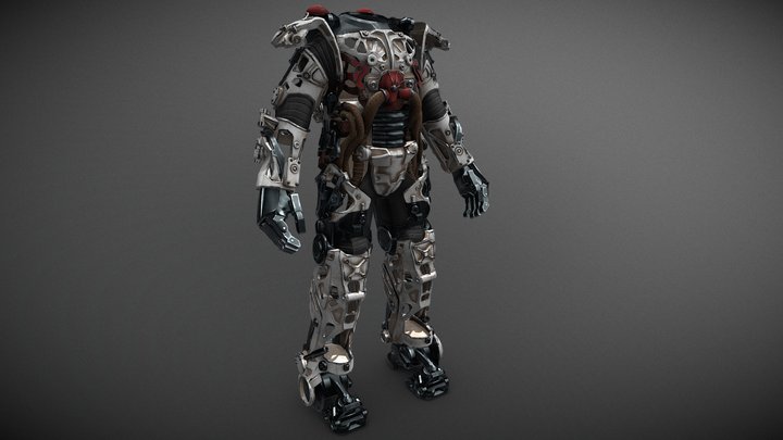POWER ARMOR FRAME FALLOUT 4 3D Model