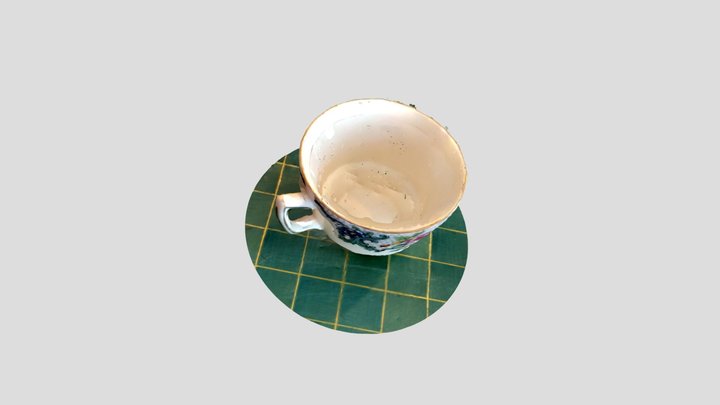 teacup by sputter 3D Model