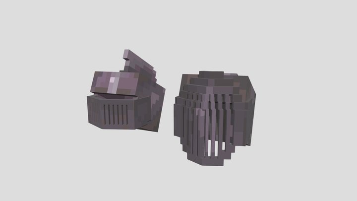 Medieval Helmets | Minecraft Models 3D Model