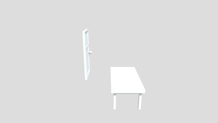 Table N Door 3D Model