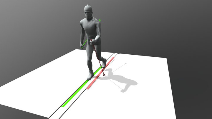 Diagonal [Animated] 3D Model