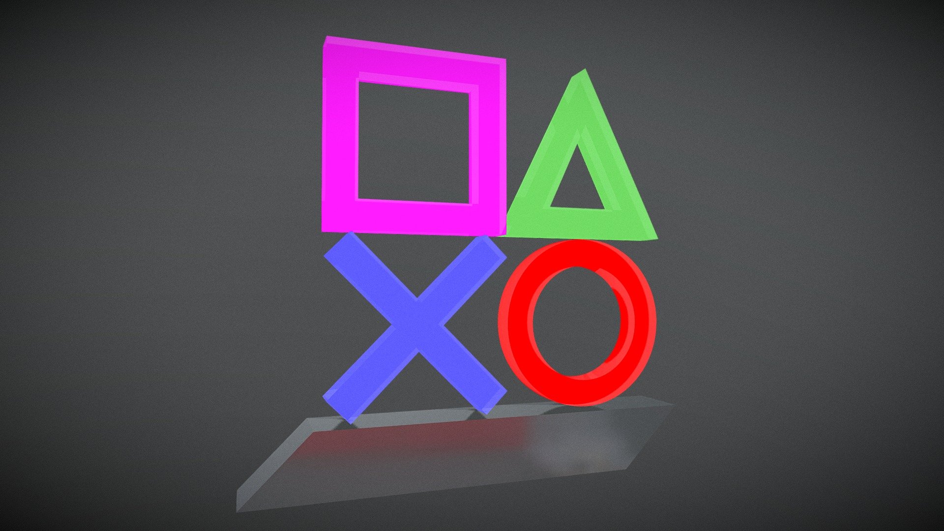 Playstation decoration - Download Free 3D model by petiixblender ...