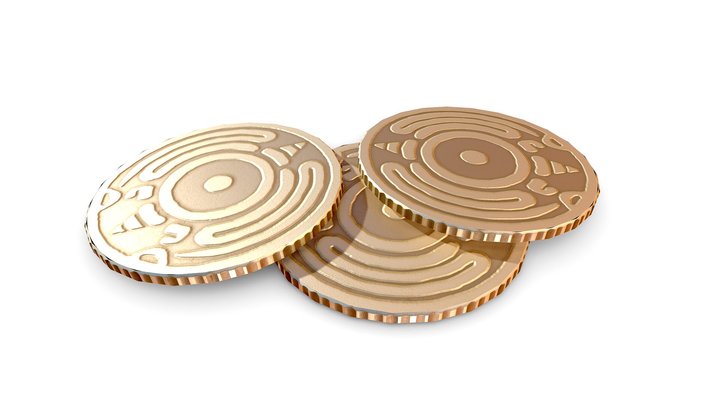Ancient Coins 3D Model