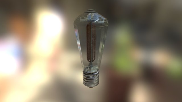Light Bulb C 3D Model