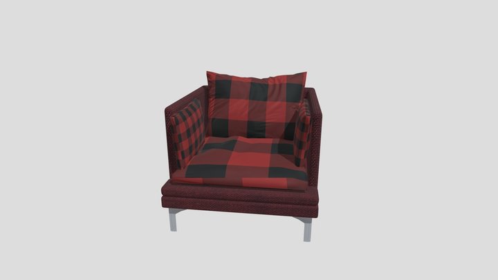 Armchair 3D Model