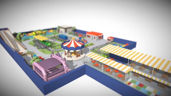 Amusement Park 3D Model