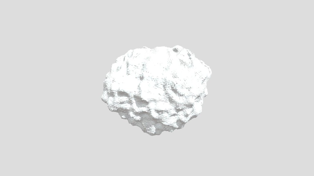 Hyphotetical Saturn Moon Themis 3D Model V2