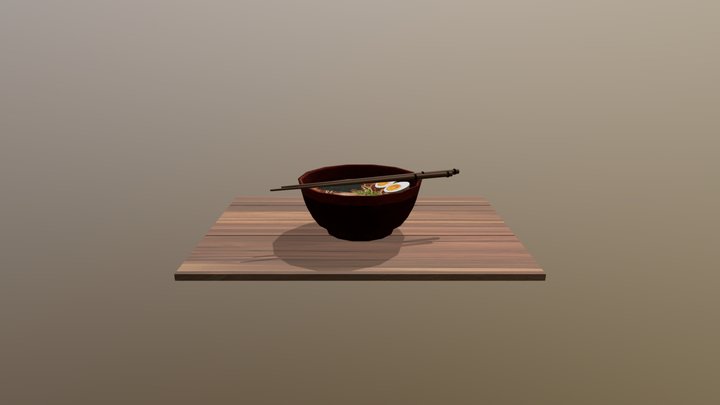 Noodle 3D Model