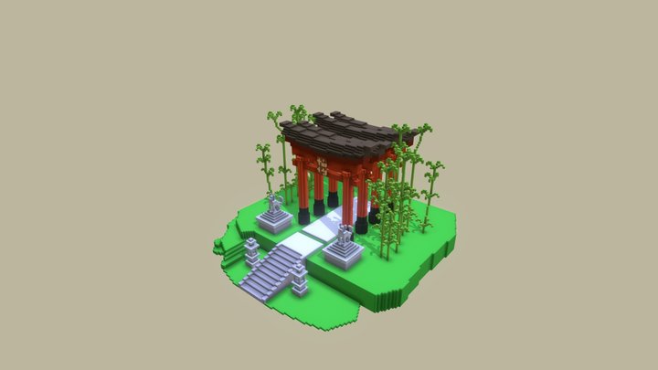Fushimi Inari-taisha 3D Model
