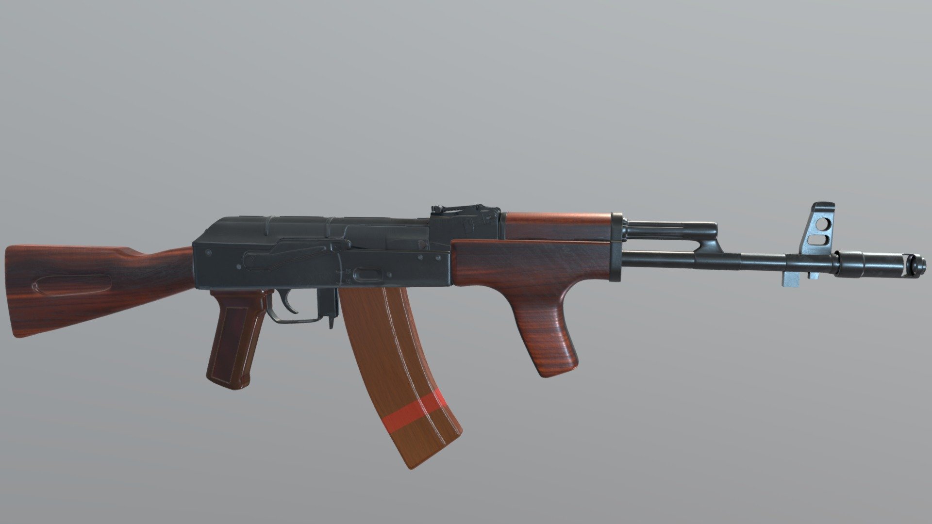 Ak74 - 3D model by Finn Summers (@Finn_Summers) [c362e4c] - Sketchfab