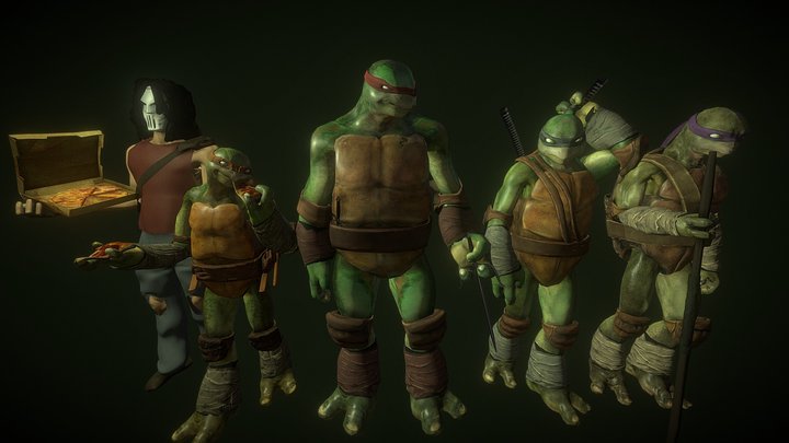 950 Teenage Mutant Ninja Turtles Images, Stock Photos, 3D objects, &  Vectors