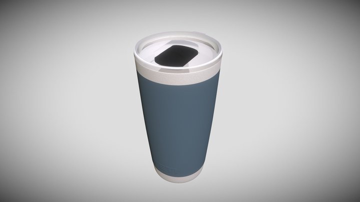 Yeti Rambler 20oz FBX Sketchfab 3D Model