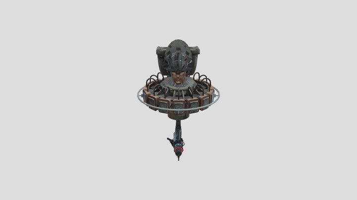 Astro UFO toilet 3D Model
