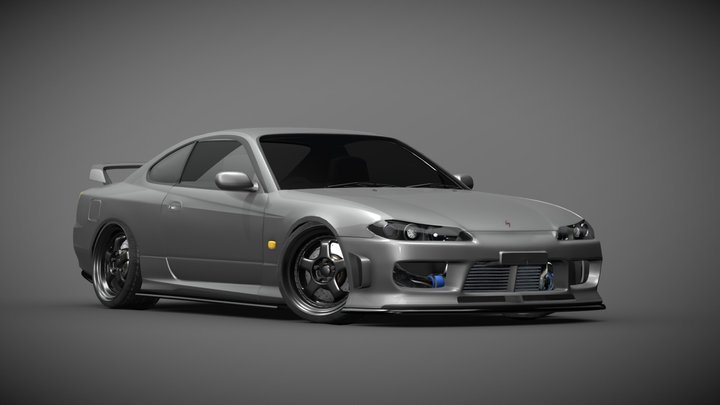 Nissan Silvia S15 3D Model