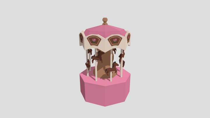 Carousel 3D Model