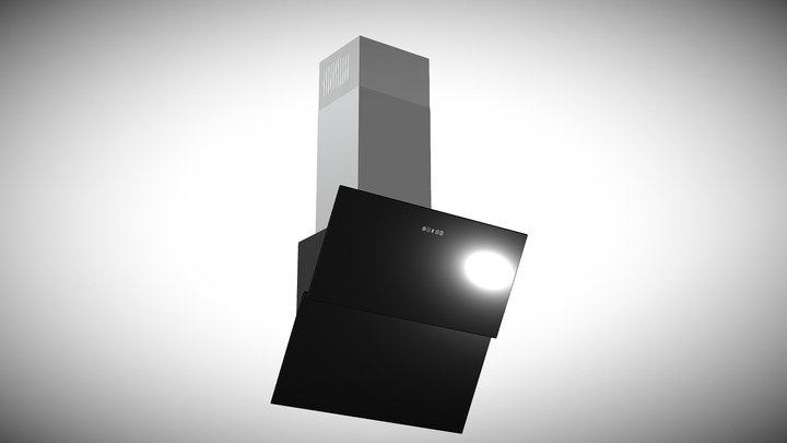 Kitchen Hood Model 3D fbx 3D Model