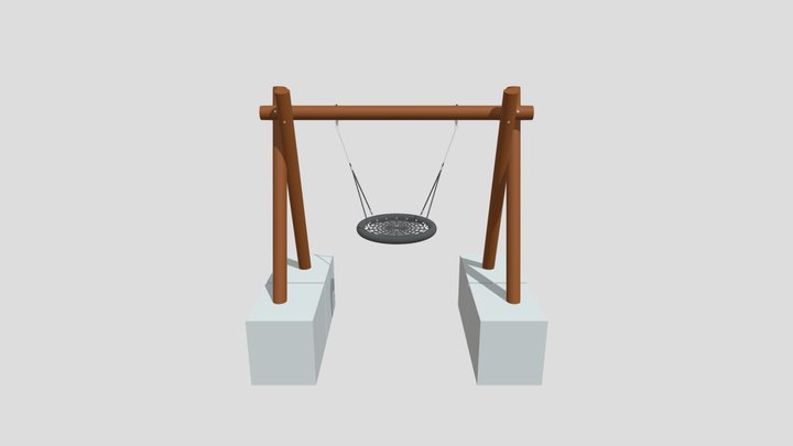 NEST SWING 1200MM DG0203 MODEL (1) 3D Model