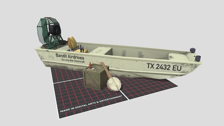DAE 5 Finished props - Forest Loner 3D Model